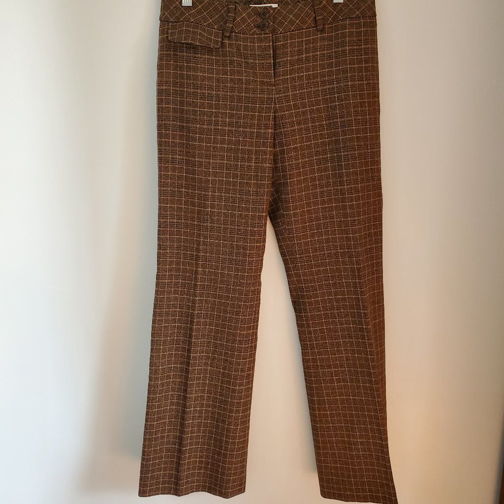 Ann Taylor Loft plaid pants - Picture 2 of 8